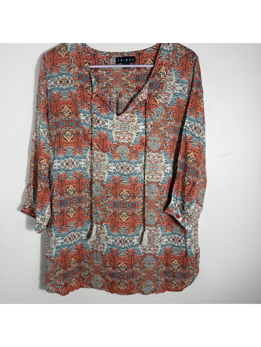 Tribal Boho Blouse | Medium